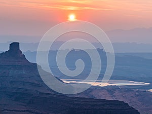 Sunrise at Death Horse Point