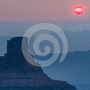 Sunrise at Death Horse Point