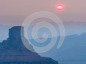 Sunrise at Death Horse Point