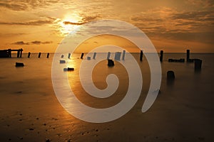 Sunrise on the Delaware Bay