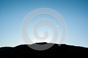 Sunrise in Douro valley region