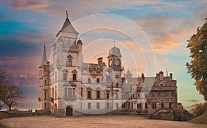 Sunrise at Dunrobin Castle