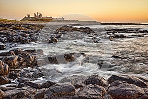 Sunrise, Dunstanburgh Castle