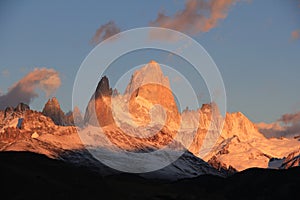 Sunrise in El Chalten