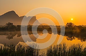 Sunrise in the Entabeni Safari Game Reserve, South Africa