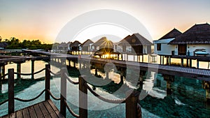 Sunrise at Four Seasons Resort Maldives at Kuda Huraa