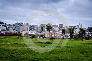 Sunrise at Ghirardelli Square in San Francisco