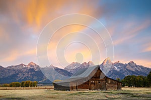 Sunrise at the Grand Tetons