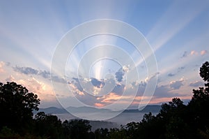 Sunrise Great Smoky Mountains