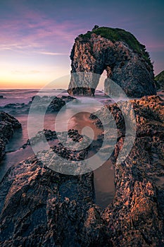 Sunrise at Horse Head Rock, Bermagui, New South Wales, Australia