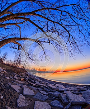 Sunrise at Humber Bay Park