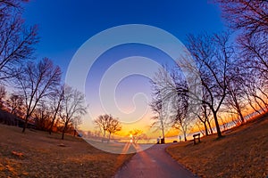 Sunrise at Humber Bay Park