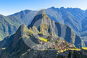 Sunrise in Machu Picchu, Peru