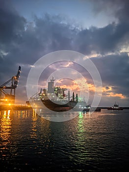 sunrise in Indonesia