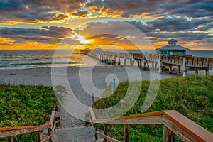 Sunrise Juno Beach photo