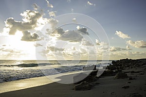 Sunrise at Jupiter Florida in the Spring