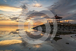 Sunrise at Karang Beach, Sanur, Bali