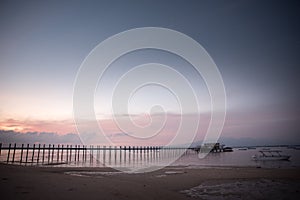 Sunrise at Lakawon Beach Resort, Cadiz, Negros Occidental, Phlippines photo