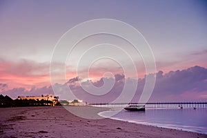 Sunrise at Lakawon Beach Resort, Cadiz, Negros Occidental, Phlippines photo