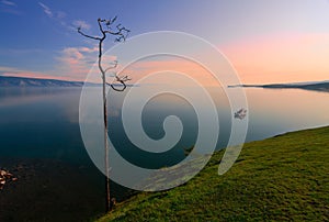 Sunrise on Lake Baikal