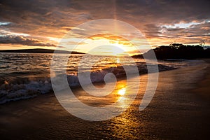 Sunrise at lanikai beach