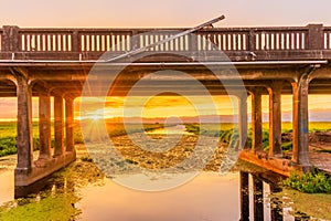 Sunrise for the last of the Bridge