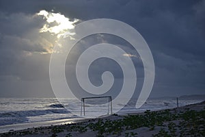 Sunrise at Litoranea Beach photo