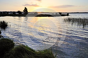 Sunrise - Lough Ennell photo