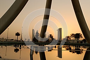 Sunrise in Manama