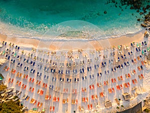 Sunrise at Marble Beach, Thassos in morning light