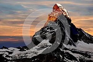 Sunrise on the Matterhorn