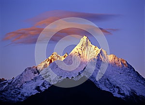 Sunrise of Meili Snow Mountain in China