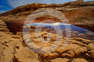 Sunrise Mesa Arch