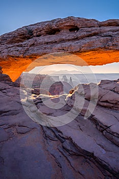 Sunrise, Mesa Arch, Canyonlands National Park