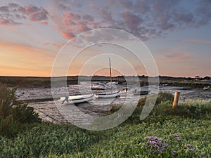 Sunrise at Morston Norfolk