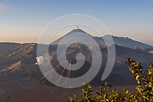Sunrise at Mount Bromo volcano East Java, Indonesia.