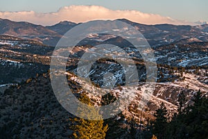 Sunrise from Mount Morrison - Colorado