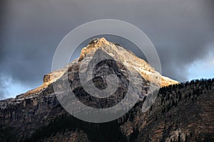 Sunrise at a Mountain Peak