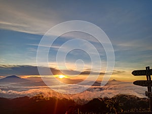 Sunrise mountain sagara