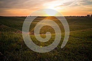 Sunrise in the Nebraska Sandhills photo