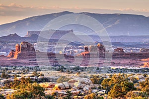 Sunrise in Needles District