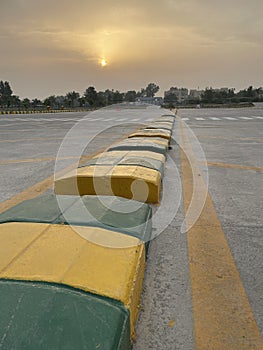 Sunrise, Newstart, Parking lot