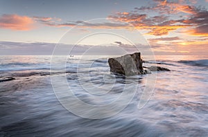 Sunrise north Turrimetta rockshelf flows