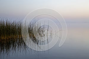 Sunrise Northern Lake Dock