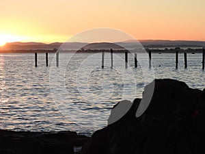 Sunrise at Old Pier Beach, Bridport, Tasmania