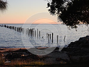 Sunrise at Old Pier Beach, Bridport, Tasmania