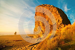 Sunrise at Oregon coast