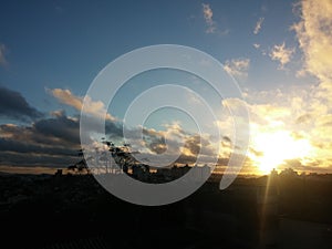 Sunrise in osasco City january