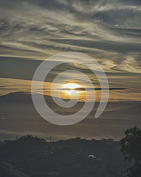 Sunrise over Atenas photo