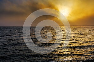 Sunrise over the Dollart